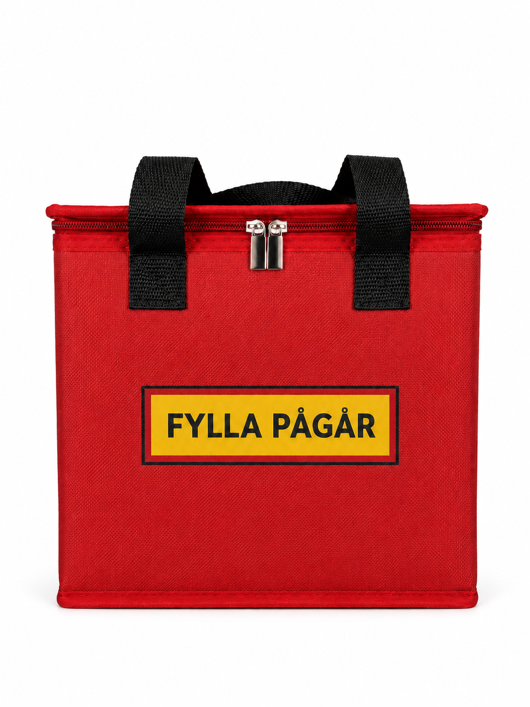 Röd Kylväska – Fylla Pågår