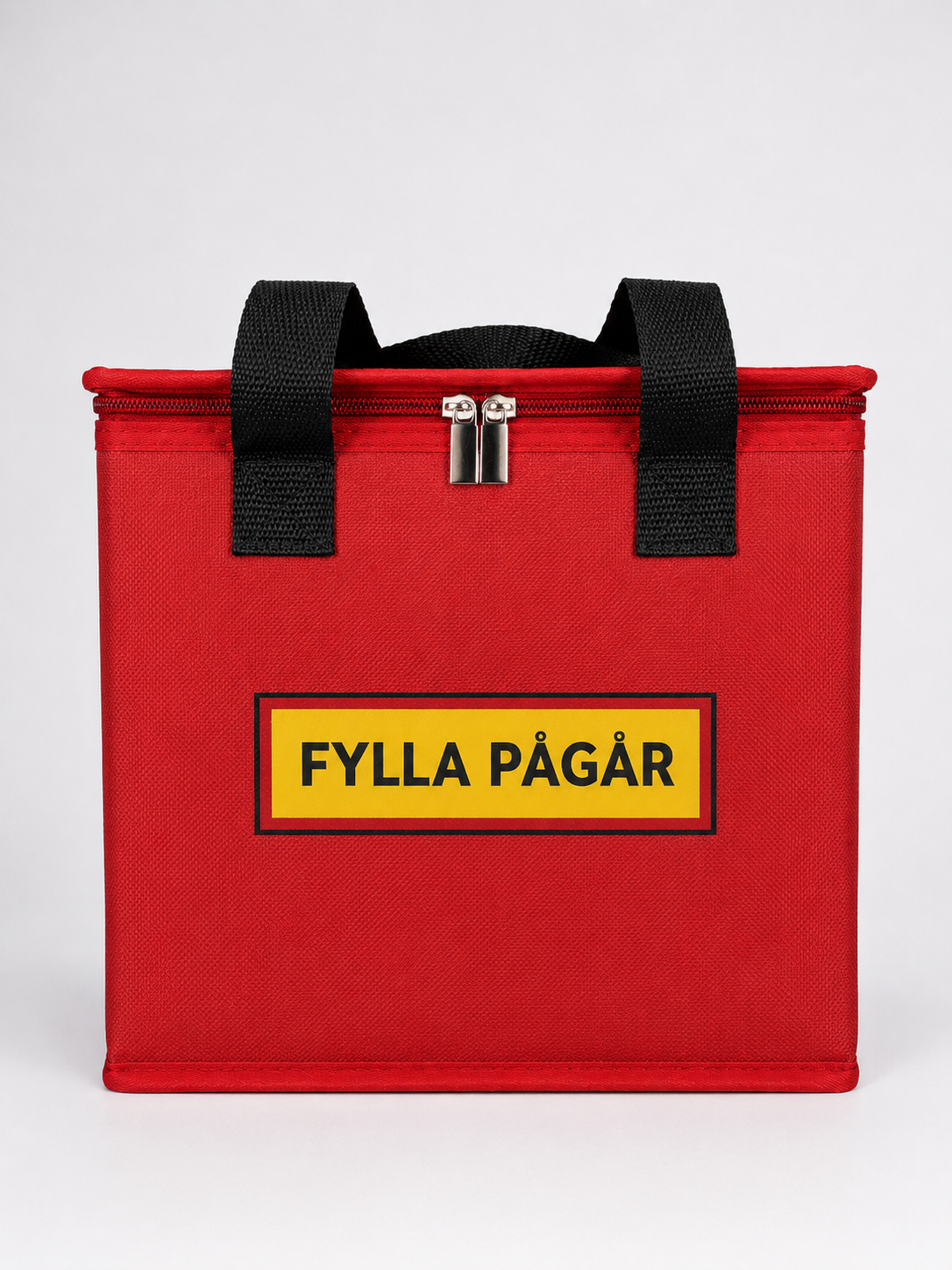 Röd Kylväska – Fylla Pågår