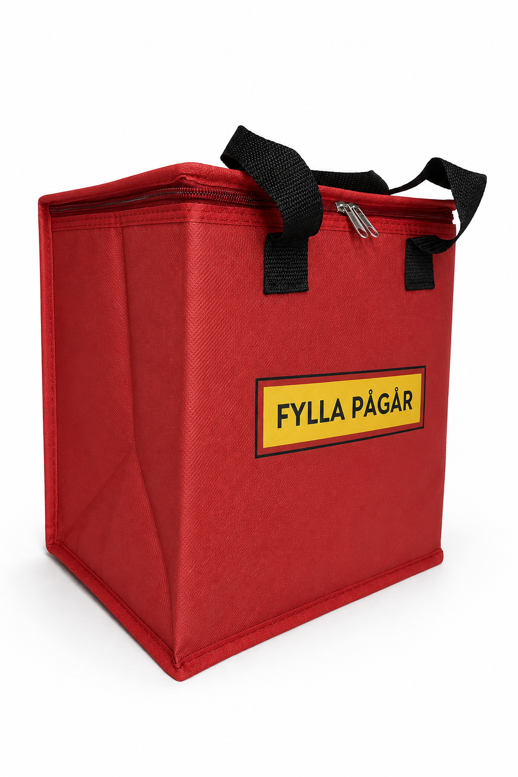 Röd Kylväska – Fylla Pågår
